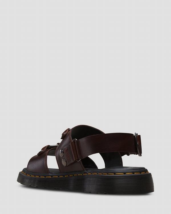 Dr Martens Dámské Sandály Xabier Červené, CZ-130795